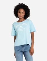 T-shirt - Statement - celeste