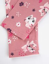 Legging - Print all-over - lila