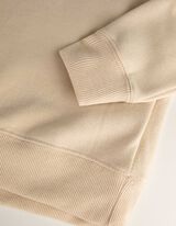 Felpa - Stampa - beige