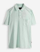 Poloshirt - Relax Fit - hellblau