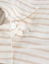 Hemd - Streifen - beige