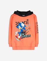 Felpa con cappuccio - Sonic - arancione