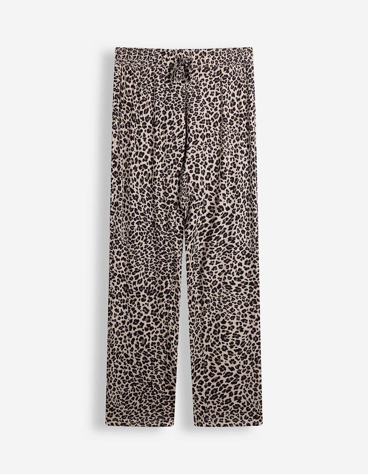 Pyjama Set aus Shirt und Hose - Viskose - Bunt