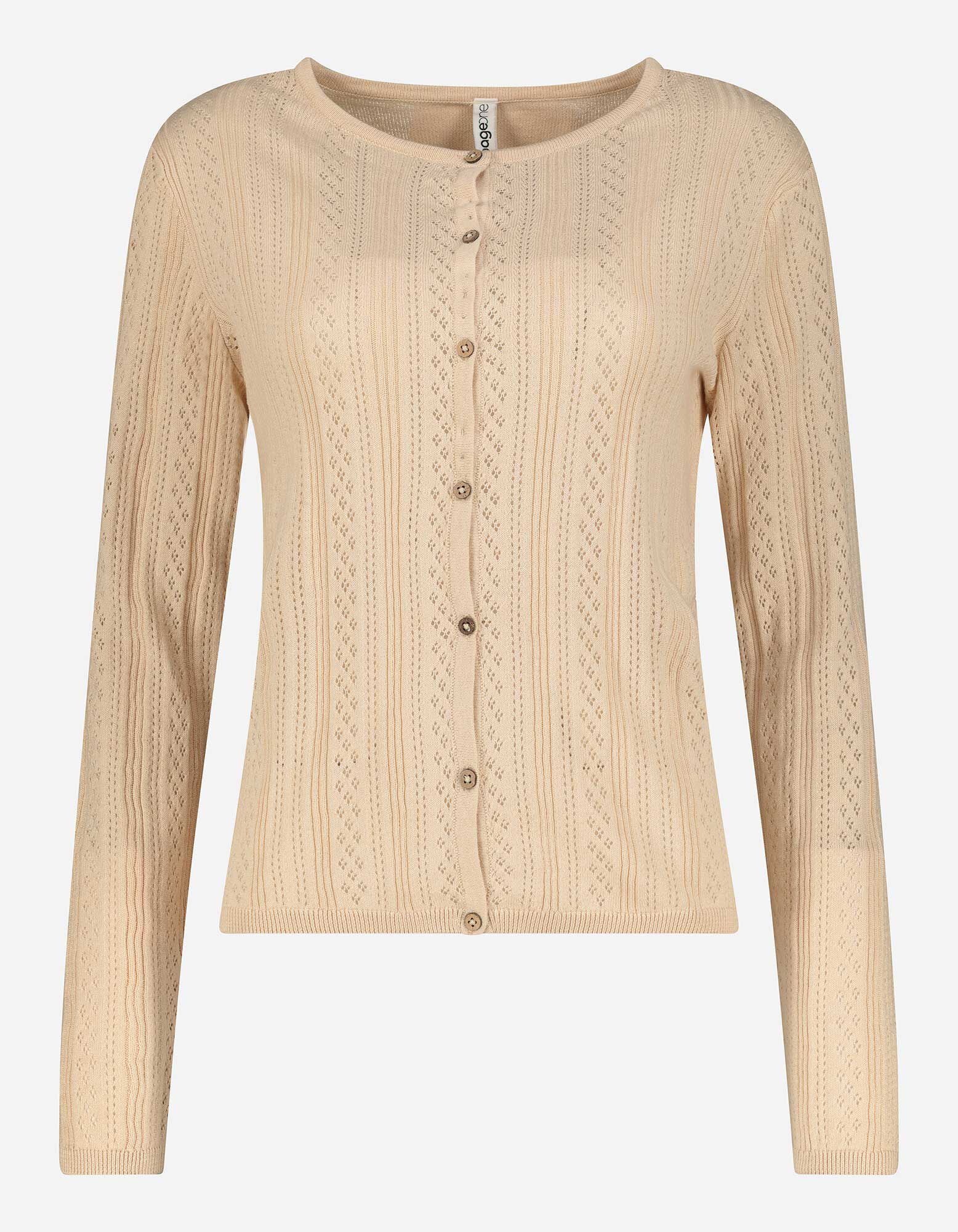 Cardigan - Coupe Slim Fit - Beige