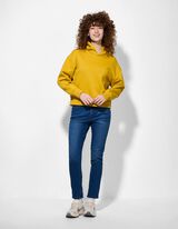 Hoodie - einfarbig - braun