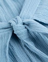 Culotte - Bindeg&uuml;rtel - blau