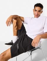 Short - Jambe large - Noir