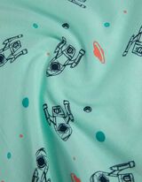 Set pigiama composto da maglietta a maniche lunghe e pantaloni  - Motivi misti - turchese