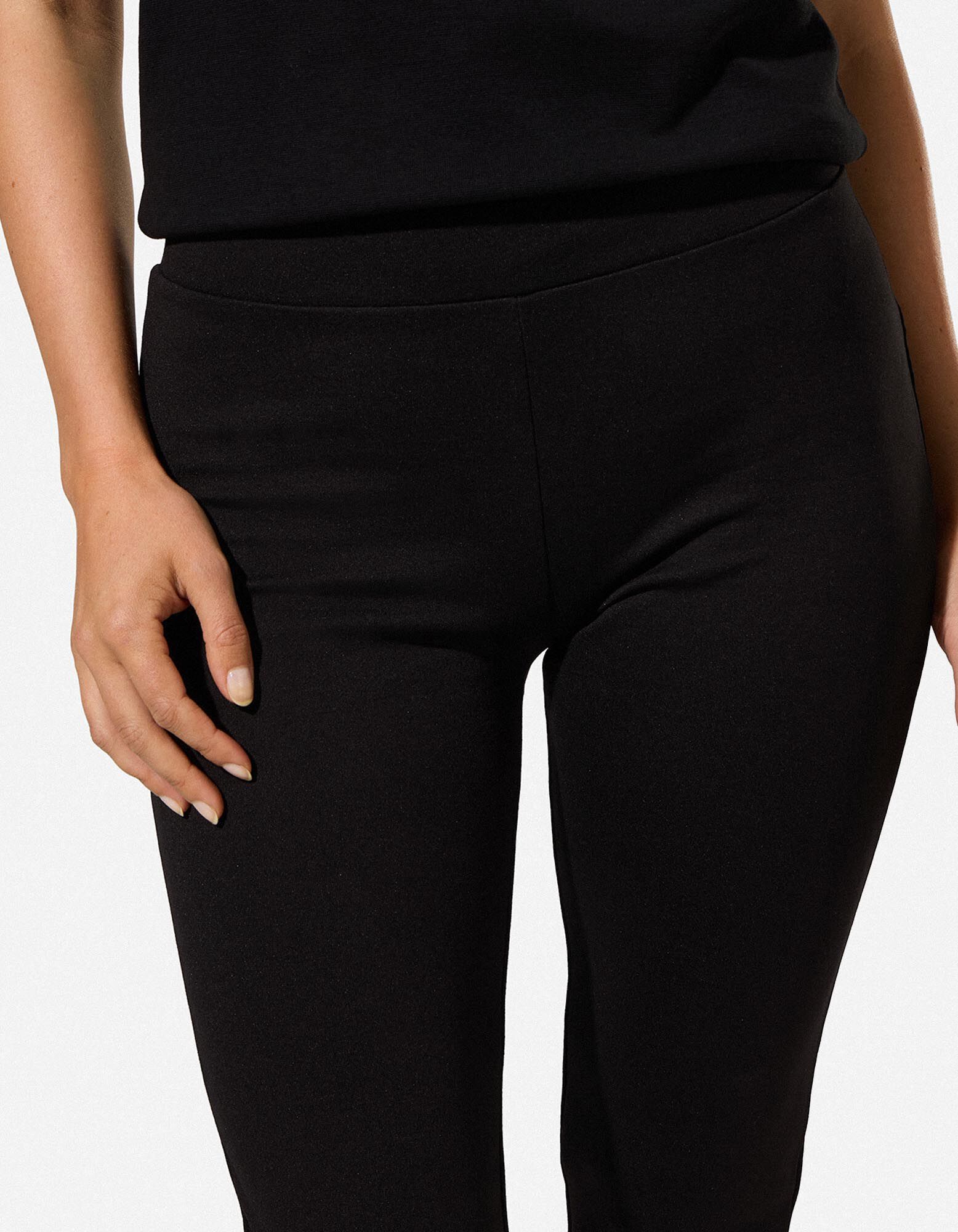 Broek - Viscose - Zwart