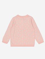 Gebreid vest - Bloemenmotief