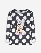 koszulka z długim rękawem - Myszka Minnie - ciemny szary