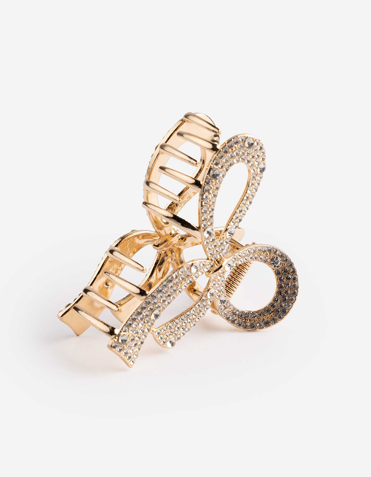 Haarklammer - Schleifen - Goldfarben