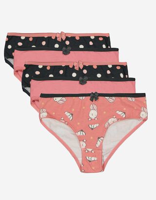 Slip - Set van 5 - roze