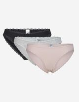Damen Slip - 3er-Pack