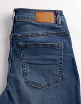 Džinsai - Baliono formos kelnės - melynas