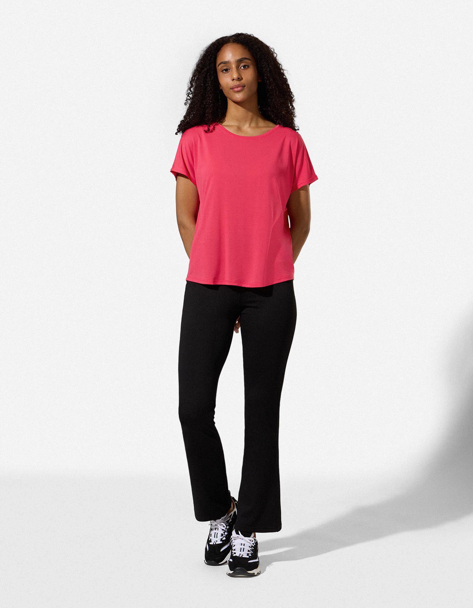 T-shirt - Ademend - Roze