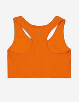 Crop modrček - Mehko na otip - oranzna