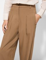 Nadrág - Velúr utánzat - világos barna