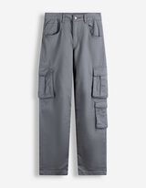 Cargohose - Loose Fit - Petrol