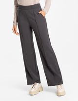 Palazzo pantalone - Elastični pojas - tamno-siva