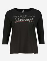 Damen Langarmshirt - Messageprint