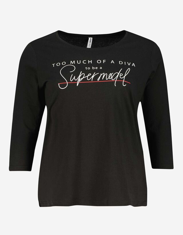 Damen Langarmshirt - Messageprint