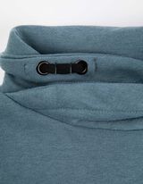 Sweatshirt és nadrág szett - Feliratos nyomott minta - kék