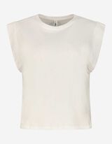 Shirt - Ronde hals - wit