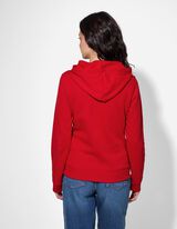 Sweatjacke - rot