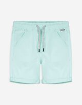 Pantaloncini - Vita elasticizzata - turchese