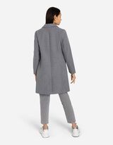 Mantel - Knopfverschluss