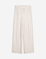 Pantalon - Coupe Straight Fit - blanc