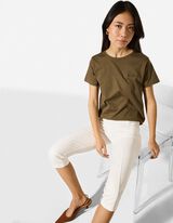 Leggings - Viskose-Anteil - Off-White