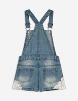 Kombinezonas-šortai - Reguliuojama apačia - sviesiai melynas