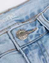 Caprihose - einfarbig - hellblau