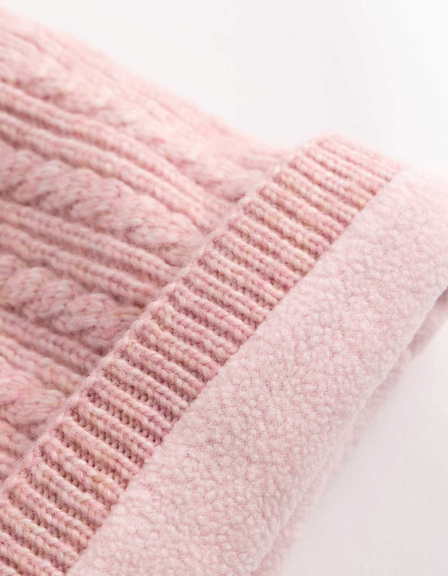 Loop-Schal - Meliert - Pink