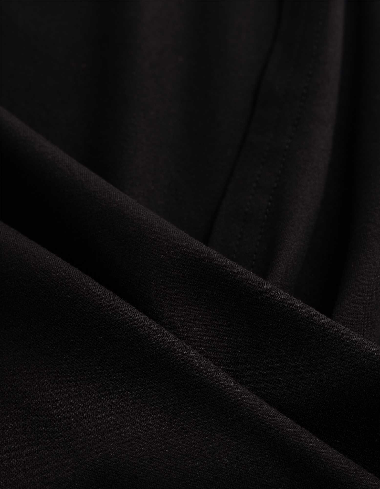 Cropped Shirt - Atmungsaktiv - Schwarz