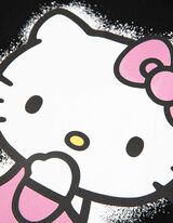 T-shirt - Hello Kitty - zwart
