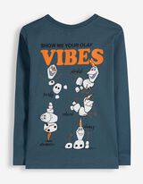 Langarmshirt - Frozen - blau
