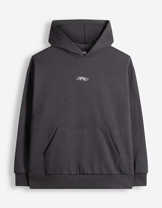 Hoodie - Oversized fit - Donkergrijs