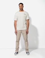 T-Shirt - Rückenprint - weiß