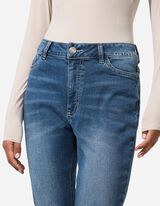 Džínsy - Skinny Fit - tmavomodra