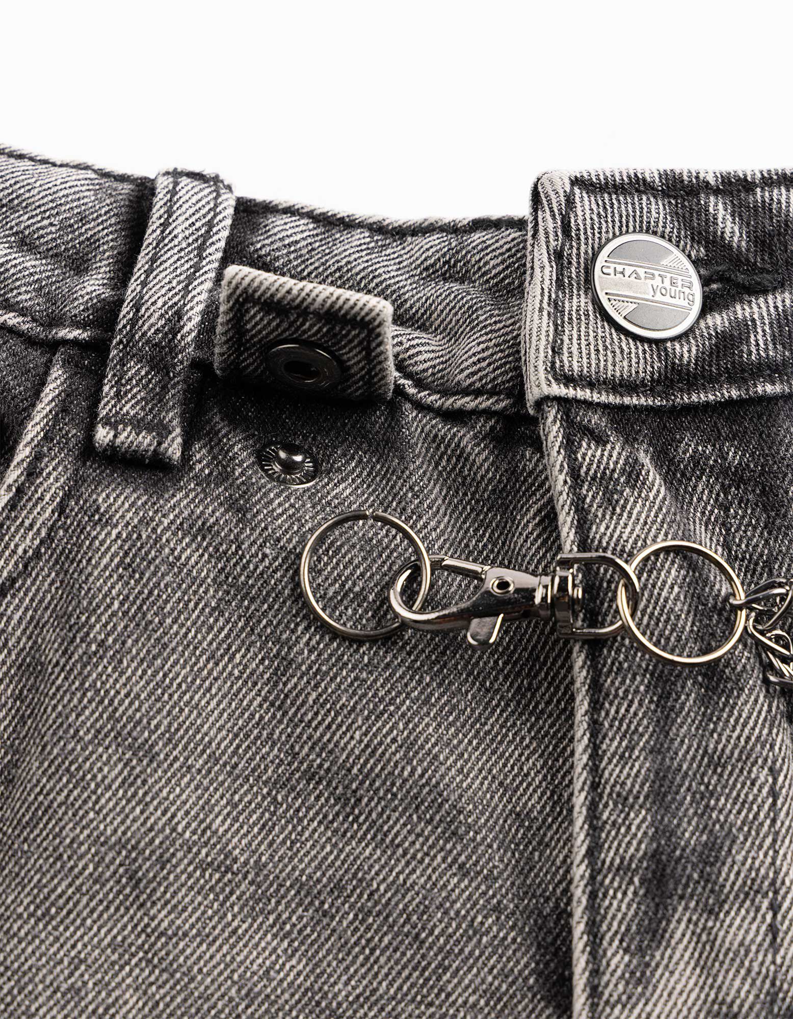 Jeans - Baggy fit - Zwart