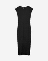 Kleid - einfarbig - schwarz