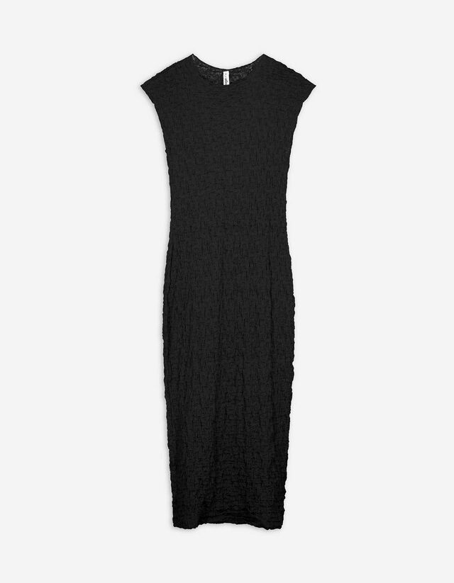 Kleid - einfarbig - schwarz