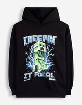 Hoodie - Minecraft - Schwarz