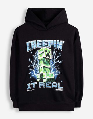Hoodie - Minecraft - Schwarz