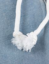 Kapri pantalone - Pertlanje - svetlo-plava