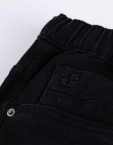 Džínové šortky - cerná