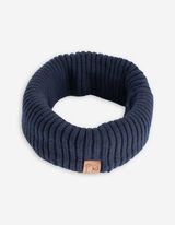 Loop-Schal - einfarbig - dunkelblau
